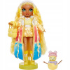Bábika MGA Rainbow High Winter Wonderland Sunny Madison 28 cm