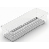 KIS SISTEMO 3 Organizér 22,5 x 7,5 x 5 cm transparentný/sivá 10012-A94