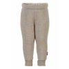 Detské nohavice merino fleece Mikk-Line - béžové Melange Offwhite Veľkosť: 98
