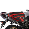 Bočné tašky na motocykel P50R, OXFORD (čierne/červené, objem 50 l, pár)