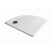 AQUATEK HARD 90 x 90cm štvrťkruhová sprchová vanička, liaty mramor, biela, HARD90OBL