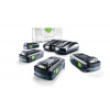 FESTOOL 577104 Energetická súprava SYS 18V 4x4,0/TCL 6 DUO