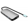 i-tec USB-C Metal Nano 3x Display (DP, HDMI and VGA) Docking Station, Power Delivery 100 W
