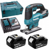 Priamočiara píla 18V LXT, 5 rýchlostí, 2x5Ah Makita DJV184RTJ