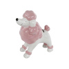 Pokladnička pudlik porcelánový 16,5 x9 x18 cm