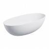 OMNIRES Shell - Voľne stojaca vaňa, 175x78 cm, matná biela SHELL175WWBM