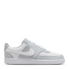 Nike Court Vision Low Trainers Mens Platinum/White 9 (44)