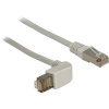 Delock 83524 RJ45 sieťové káble, prepojovacie káble CAT 6 S/FTP 0.50 m sivá 1 ks; 83524