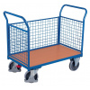 VARIOFIT Plošinový vozík s tromi drôtenými výplňami sw-500.301 (4 modely) sw-500.301
