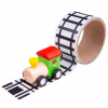 Bigjigs Toys Lokomotíva s koľajnicami z lepiacej pásky