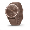 Garmin vívomove Sport pouzdro Ivory, silikonový řemínek Peach Gold, EU 010-02566-02