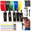 Odporové GUMY na cvičenie SAPPHIRE WORKOUT BANDS fitness expandér SET MAX