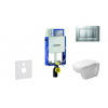 Geberit Set kombifix 110.302.00.5+záv.WC Duravit D-Code+sed.SC+tlač.Sigma30 Chróm/leskChr 110.302.00.5 NH7