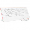 Klávesnica s myšou Connect IT Combo CKM-7801-CS, CZ/SK (CKM-7801-CS) biela/ružová