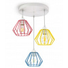 Luster do detskej izby - Stropné svietidlo Detský luster LED vrstva 724e3 (Luster do detskej izby - Stropné svietidlo Detský luster LED vrstva 724e3)