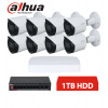 DAHUA IP 8 KAMEROVÝ SET 2MPX BULLET 1TB
