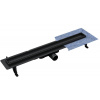 Vogi. BLACK Ceramic 50 - plastový sprchový žľab 50 cm (RD50set.ABS. BLACK)