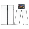 KIK KX6127 Moskytiéra do dverí s magnetmi 100 x 210cm čierna