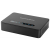 Grandstream HT814 (ATA), 4x FXS, 2 SIP účty, 1x Gbit LAN, NAT router, 3-cestná konf., auto-provis. (HT814)