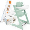Stolička na kŕmenie Stokke 79 x 46 x 49 cm 100135 + 2 ďalšie výrobky (Stokke Tripp Trapp stolička 3in1 set - S.Mint)