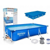 Obdĺžnikový rámový bazén Bestway 300 x 201 cm (Bestway ZÁHRADNÝ RÁMOVÝ BAZÉN 300x201x66 SET)