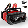 LCD 30A NABÍJAČKA usmerňovača pre akumulátor EFB GEL AGM 12V 24V
