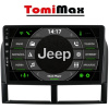 TomiMax Jeep Grand Cherokee Android 14 autorádio s WIFI, GPS, USB, BT HW výbava: QLED 4 Core 2GB+32GB LOW - iba displej A,C