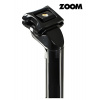 Sedlovka AL Zoom so zámkom, čierna 27,2x400 mm