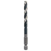 BOSCH Spirálový vrták s šestihrannou stopkou HSS 6,0 mm 6 x 57 x 98 mm 2608577058