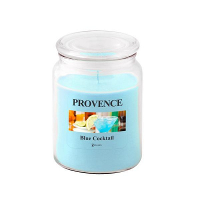 Provence Vonná sviečka v skle 95 hodín Blue Cocktail