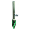 Optima Abrasives Technická frézka oblá typ F - 8 mm - pr. 6 mm