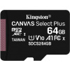 Kingston 64GB microSDXC Canvas Select Plus A1 CL10 100MB/s bez adapteru SDCS2/64GBSP