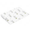 Mušelínový poťah na detský vankúš - klin New Baby STANDARD 59x37cm bunny