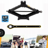 AUTOMOBILOVÝ ZDVIHÁK TRAPEZOVÝ LEVÁK TRAPEZ 1.5T 100-320 mm KĽÚČ