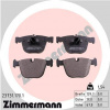 ZIMMERMANN Sada brzdových platničiek kotúčovej brzdy 23731.170.1