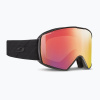 Lyžiarske okuliare Julbo Launcher Reactiv Glare Control black/ flash red