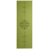 BODHI jóga podložka LEELA YANTRA, 183x60x0,45 cm, zelená