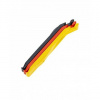 Monterpáky BBB BTL-81 EASYLIFT čierna/červená/žltá