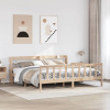 zahrada-XL Posteľ bez matraca 180x200 cm masívna borovica 3306586