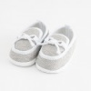 Dojčenské mokasíny-capačky New Baby šedá 0-3 m Sivá 3-6 m