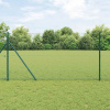 zahrada-XL Plot s stĺpmi Zelená 1 x 10 m Ocel potiahnutá PVC 3352636