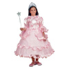 Kostým pre dievča - Ružová princezná (na volante) XS 90 - 108 (Ružová princezná (na volante) XS 90 - 108)