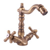 MORAVA RETRO - Bidetová batéria bez výtoku, stará mosadz (bronz) MK120.5/9SM, RAV Slezák