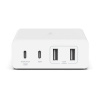Belkin Boost Charge PRO 108W 4-Ports USB GaN Desktop Charger (Dual C and Dual A) and 2m Cord – White WCH010vfWH