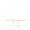 Vonkajší stôl GLOSSY OVAL, viac variantov - Kartell Farba: Bílá/bílá