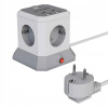 BlitzWolf BW-EC1 Predlžovací kábel 8v1 4x AC 2x USB-A 2x USB-C Napájacia lišta