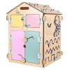 BusyKids activity board domček natura pastel