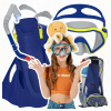 Potápačský set Bestway 25046 modrý