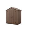 Záhradný domček Keter Darwin 6 x 4 - 190 x 221 x 121 cm - hnedý