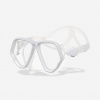 DECATHLON Potápačská nezahmlievajúca maska 500 DUAL biela L